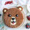 Kindergeburtstag Mit Brummbär-Torte innen Geburtstagstorte Für Kinder