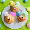 Kindergeburtstag: Saftige Zitronenmuffins Mit Lustigen Motiven - mit Lustige Muffins Für Kindergeburtstag