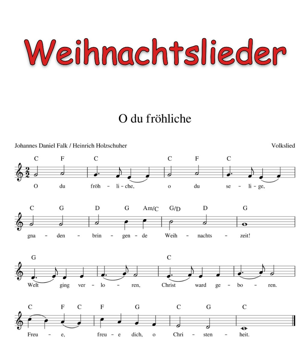Kinderlieder Mit Noten - Kinderlieder - Noten - Text für Deutsche Weihnachtslieder Mp3 Kostenlos