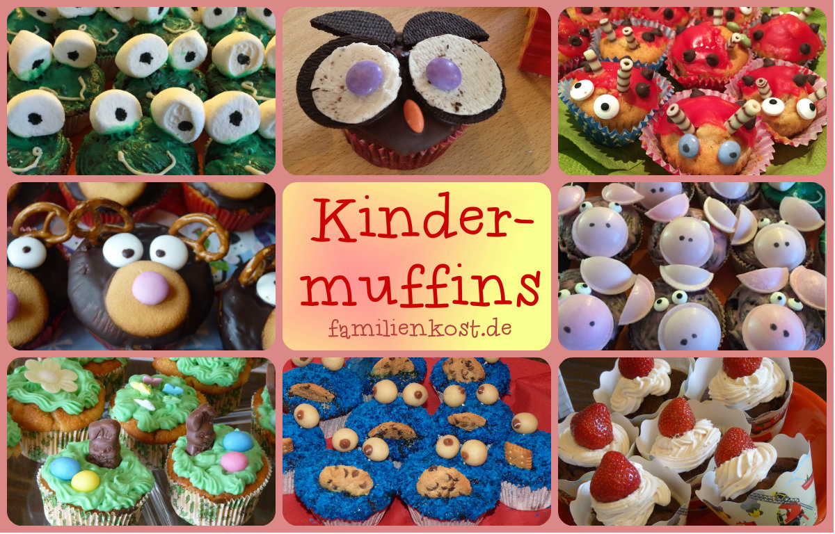 Kindermuffins Zum Kindergeburtstag – Ideen Und Rezepte in Cupcakes Rezepte Für Kindergeburtstag