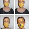 Kinderschminken - 4 Tolle Vorlagen Für Karneval Und Fasching bestimmt für Kinderschminken Schritt Für Schritt Anleitung