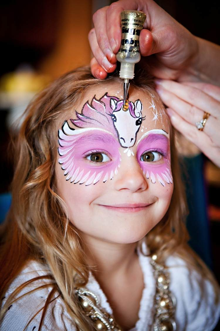 Kinderschminken Vorlagen Für Gesichtsbemalung - Einfach Und Süß bei Kinderschminken Schmetterling Vorlagen Gratis
