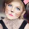 Kinderschminken Zum Fasching: 30 Einfache Ideen Mit Anleitungen bei Kinderschminken Katze Vorlagen