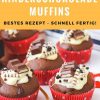 Kinderschokolade Muffins, Torte &amp; Mehr Für Kindergeburtstag ganzes Muffin Rezept Kindergeburtstag Einfach