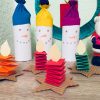 Kleine Kerzen Falten - Basteln Mit Kindern | Der für Weihnachtsbasteln Mit Kindern Ab 3 Jahren