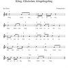 Kling Glöckchen Klingelingeling - Kinderlieder - Noten bei Kling Glöckchen Klingelingeling Text