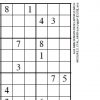 Kombinatorik: Ein Sudoku Benötigt Mindestens 17 Vorgaben bestimmt für Sudoku Kostenlos Drucken Schwer