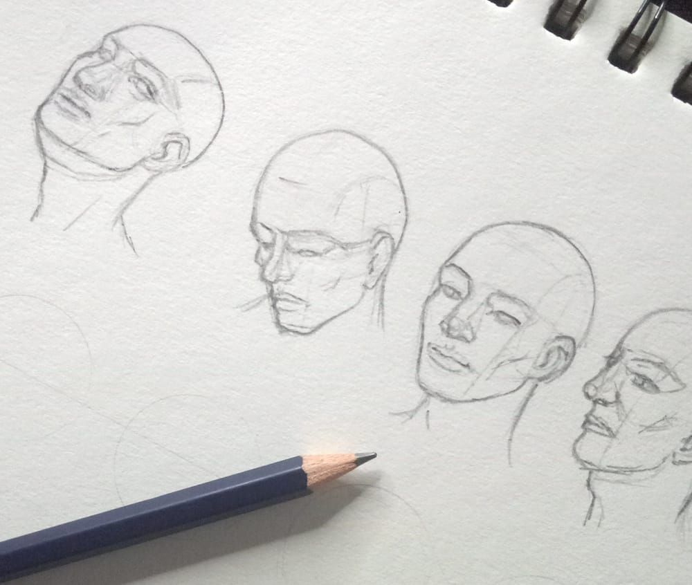 Kopf Zeichnen Lernen - Wie Du Schnell Einen Kopf Zeichnen bestimmt für Kopf Zeichnen Lernen