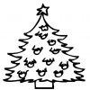 Kostenlose Ausmalbilder Und Malvorlagen: Weihnachtsbäume Zum bestimmt für Malvorlage Weihnachtsbaum