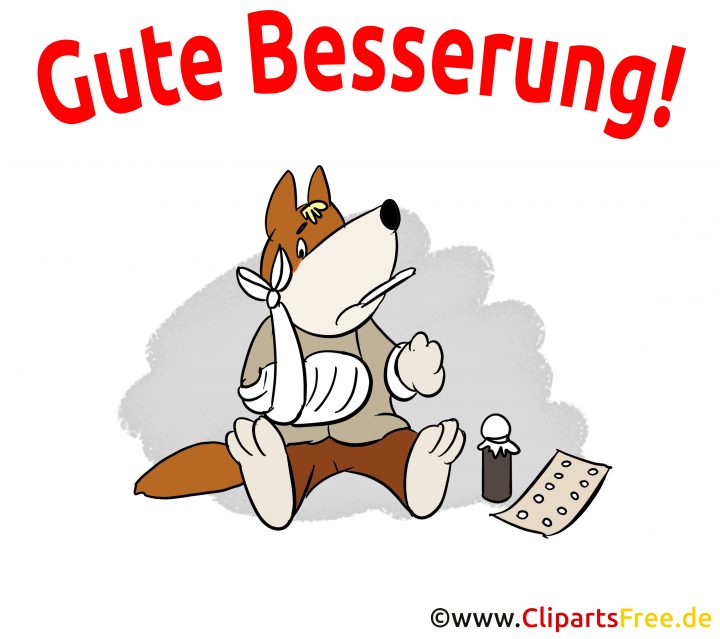 Kostenlose Gute Besserung Bilder, Cliparts, Gb Pics mit Gute Besserung Fotos Kostenlos