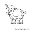 Kostenlose Malvorlage Schaf | Coloring And Malvorlagan über Malvorlage Schaf