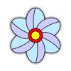 Kostenlose Malvorlagen (Window Color Fensterbilder) Zum Download bei Blumen Zum Ausschneiden