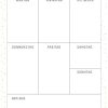 Kostenlose Pdf Wochen-Planer &amp; Essensplan Printables über Wochenkalender Zum Ausdrucken Kostenlos