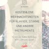 Kostenlose Weihnachtsnoten - Musikinstitut Cantus Wien bestimmt für Weihnachtslieder Kostenlos Herunterladen