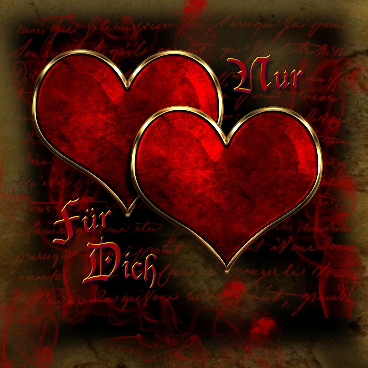 Kostenloses Bild Auf Pixabay - Herzen, Herz, Liebe, Gruß bestimmt für Liebesbilder Mit Herzen