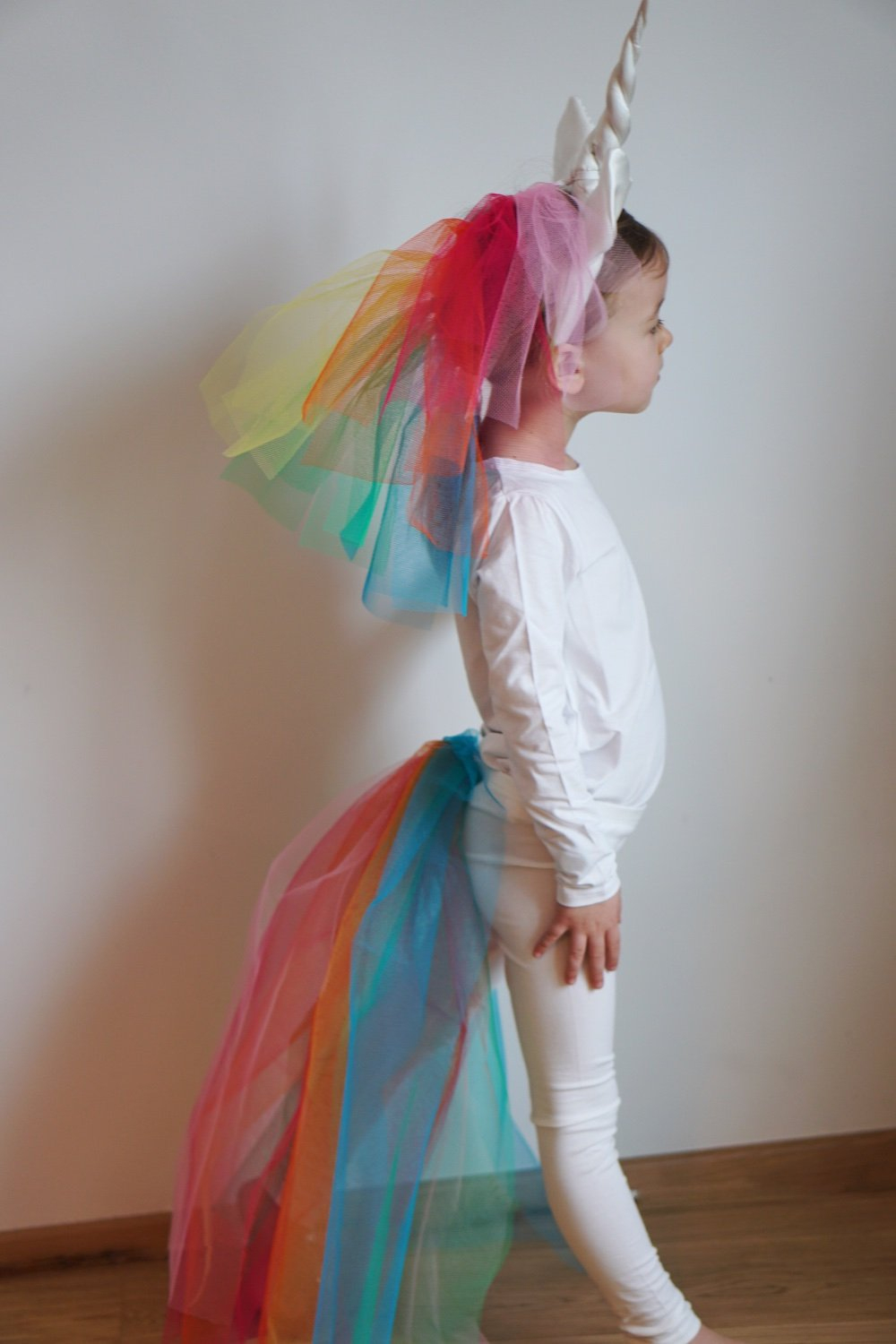 Kostüm: Einhorn | Selbermachen Ohne Nähen! › Die Kleine Botin verwandt mit Faschingskostüme Selber Machen Kinder