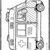 Krankenwagen - Kiddimalseite verwandt mit Krankenwagen Ausmalbild
