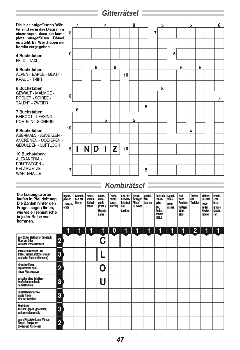 Kreuzworträtsel, Sudoku Und Denksport | Raetselkrueger über Kreuzworträtsel Selbst Erstellen Und Ausdrucken