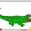 Krokodil Zeichnen Schritt Für Schritt Für Anfänger &amp; Kinder - Zeichnen  Lernen innen Krokodil Bilder Für Kinder
