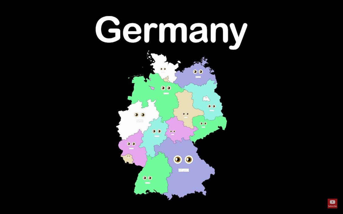 Kurzfilm Zum Wochenende: Die 16 Bundesländer Deutschlands über Die 16 Bundesländer