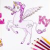 Kyara - Drawing With Mia - Mia And Me | Malvorlagen bei Malvorlage Mia And Me