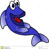 Lachende Blaue Fische Stock Abbildung. Illustration Von bei Lachende Fische