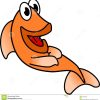 Lachende Orange Fische Stock Abbildung. Illustration Von über Lachende Fische