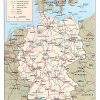 Landkarte Deutschland - Deutschlandkarte - Deutschland Landkarte bestimmt für Deutschlandkarte Din A4