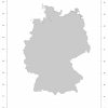 Landkarte Deutschland; Ginkgomaps Landkarten Sammlung bestimmt für Deutschlandkarte Din A4