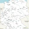 Landkarte Deutschland Politisch (Din A4) [Digital] bestimmt für Deutschlandkarte Din A4