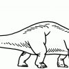 Langhals Dino Malvorlage | Coloring And Malvorlagan bestimmt für Dino Ausmalbild