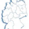 Leere Karte Bundesländer | Goudenelftal für Deutschlandkarte Bundesländer Blanko