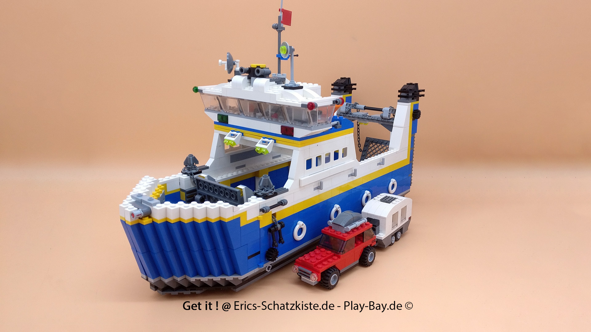 Lego® 4997 [Creator] Autofähre bestimmt für Autofähre Playmobil
