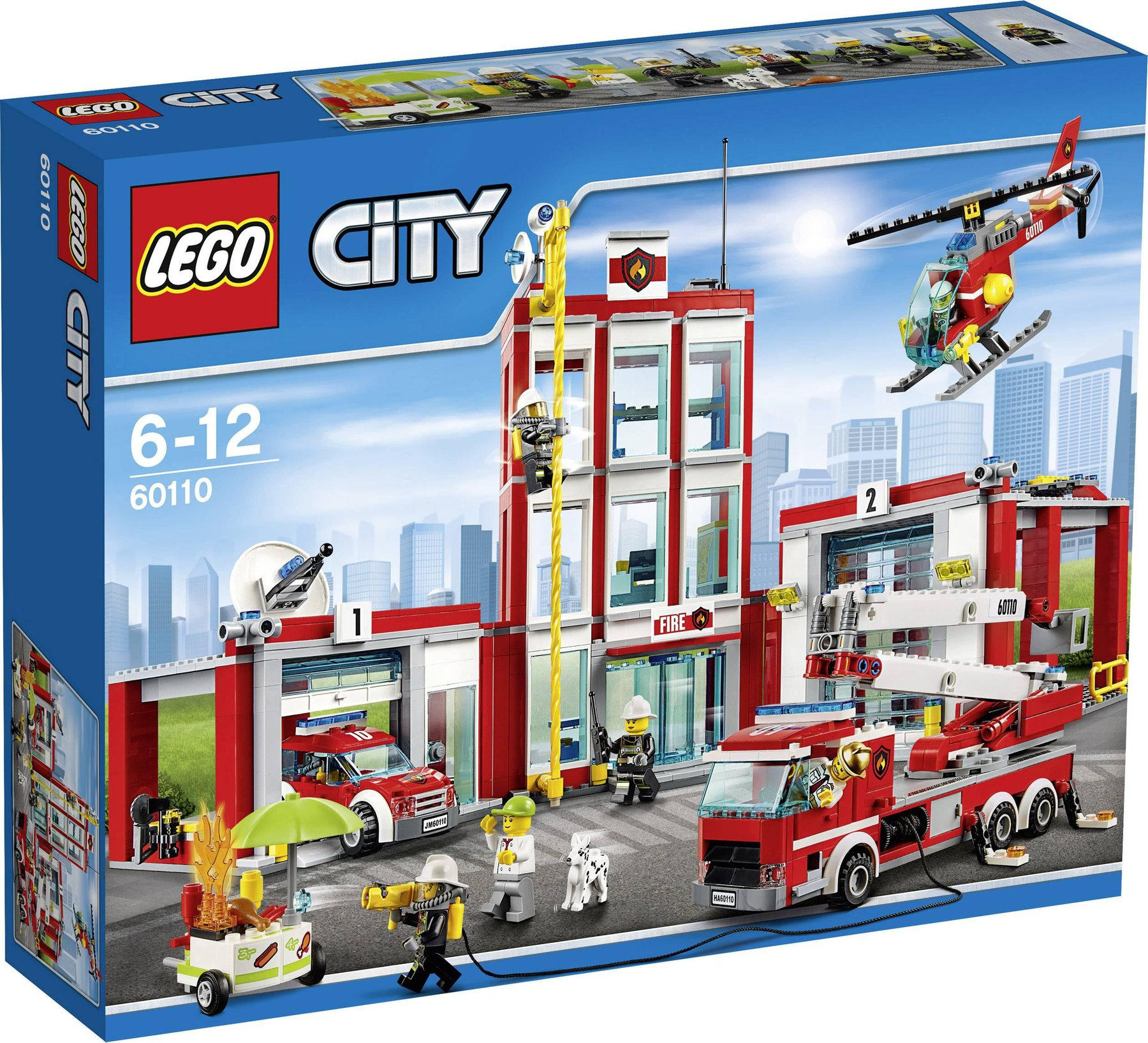 Lego City Feuerwehrstation (60110) über Lego Feuerwehrwache