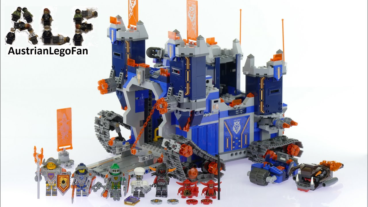 Lego Nexo Knights 70317 The Fortrex - Lego Speed Build Review in Lego Knights Burg