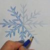 Leichte Schneeflocke Malen Für Kinder ganzes Eiskristalle Malen