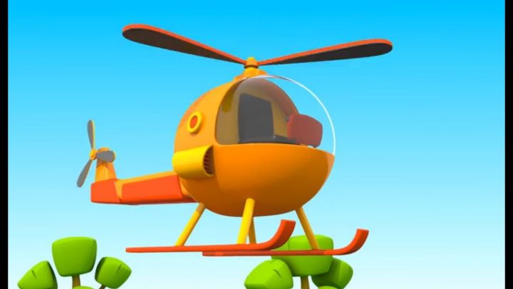 Leo Und Ein Hubschrauber! Animation Für Kinder über Hubschrauber Für Kinder