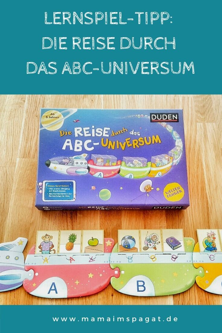 Lernspiel-Tipp: Die Reise Durch Das Abc-Universum In 2020 in Spielerisch Buchstaben Lernen