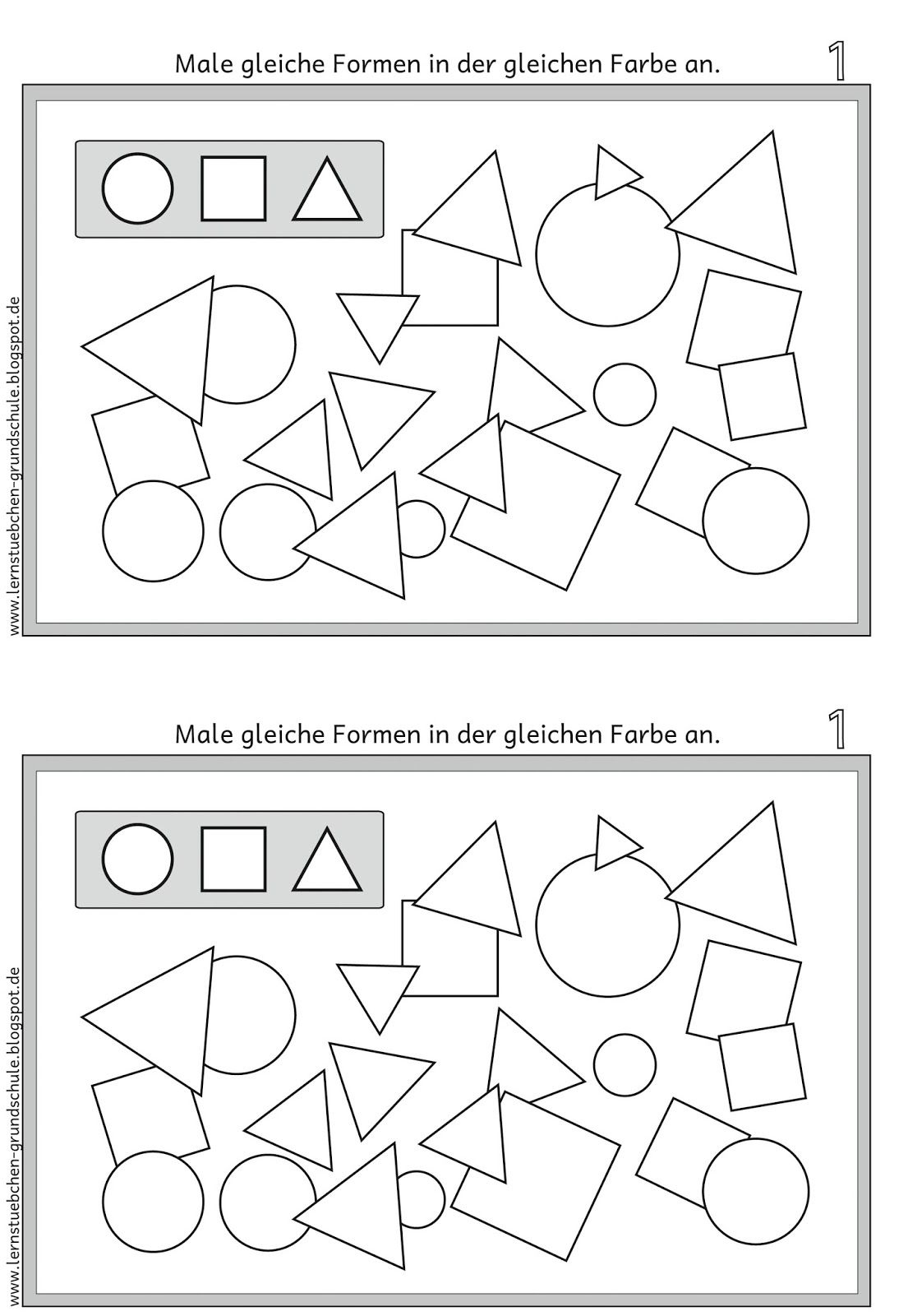 Lernstübchen: Geo Mein Kleines Arbeitsheft | Kindergarten für Formen Im Kindergarten Arbeitsblätter