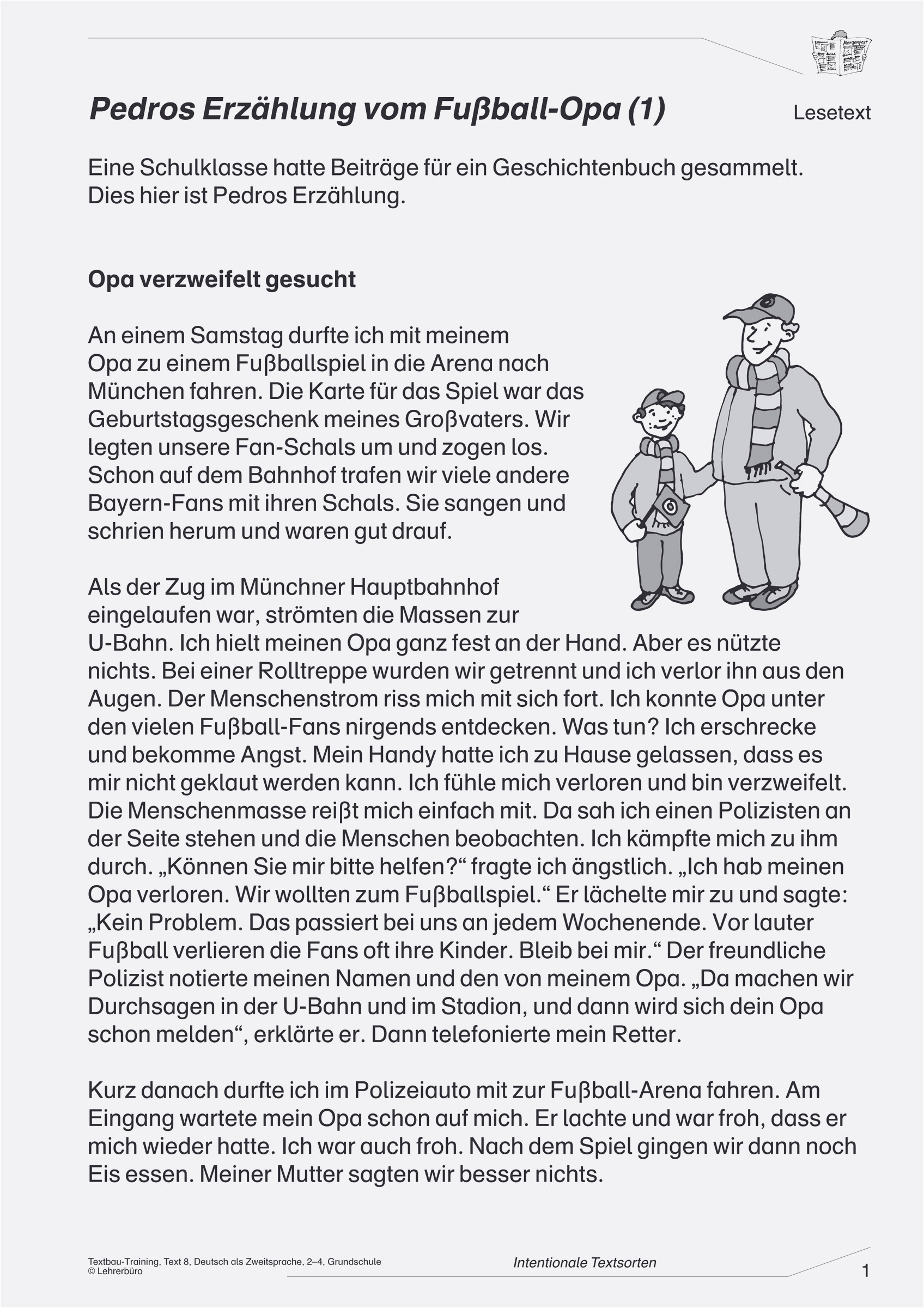 Leseverständnis 4 Klasse Arbeitsblätter Pdf - kinderbilder ...