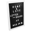 Letter Board A4 Stecktafel Memoboard Letterboard verwandt mit Buchstabentafel