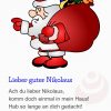 Lieber Guter Nikolaus Ach Du Lieber Nikolaus, Komm Doch für Lustige Kurze Weihnachtsgedichte Zum Aufsagen