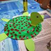 Lieblich Basteln Kinder Tonpapier - Schildkröte Basteln Im für Bastelvorlage Schildkröte