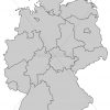 Lizenzfreies Bild 12084817 - Deutschlandkarte Bundesländer Grau ganzes Deutschlandkarte Din A4