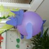 Luftballon-Dinosaurier Basteln – Bastelanleitung ~ Partiesserie verwandt mit Bastelvorlagen Dinosaurier