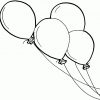 Luftballons 2 Ausmalbild &amp; Malvorlage (Kinder) verwandt mit Luftballon Malvorlage