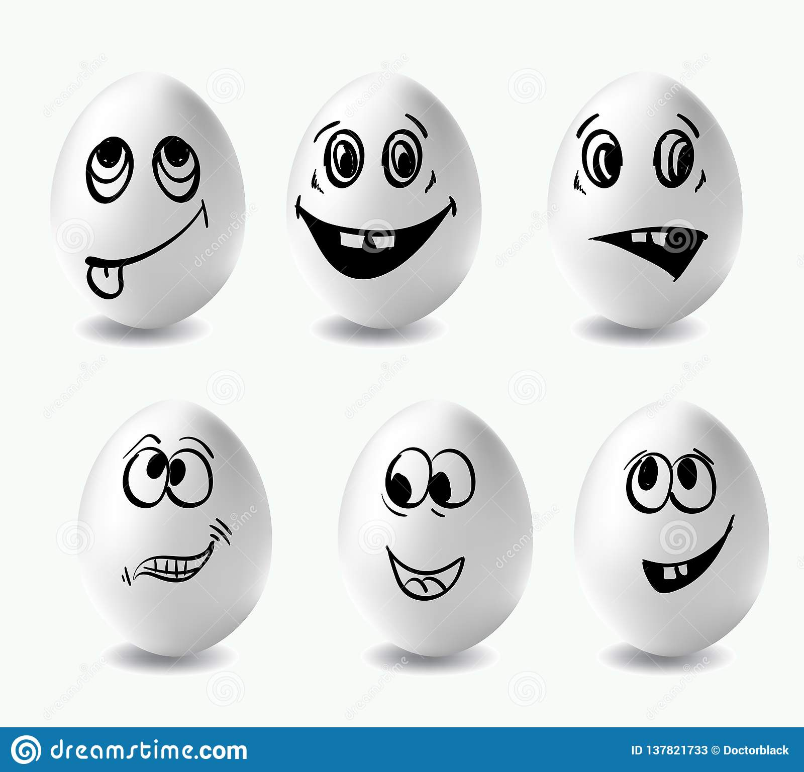 Lustige Ostereier Dieses Ist Bild Von Lustigen Eiern Auf ganzes Lustige Gesichter Auf Eiern