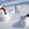 Lustige Schneemänner Zum Nachbauen - Waldläuferbande bei Schneebilder Lustig