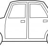 Malvorlage Auto Einfach – Ausmalbilder Für Kinder bei Malvorlage Auto Einfach