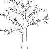 Malvorlage Baum Kostenlos | Baum Umriss, Herbst bei Malvorlage Baum Mit Ästen